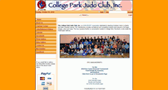 Desktop Screenshot of collegeparkjudo.org